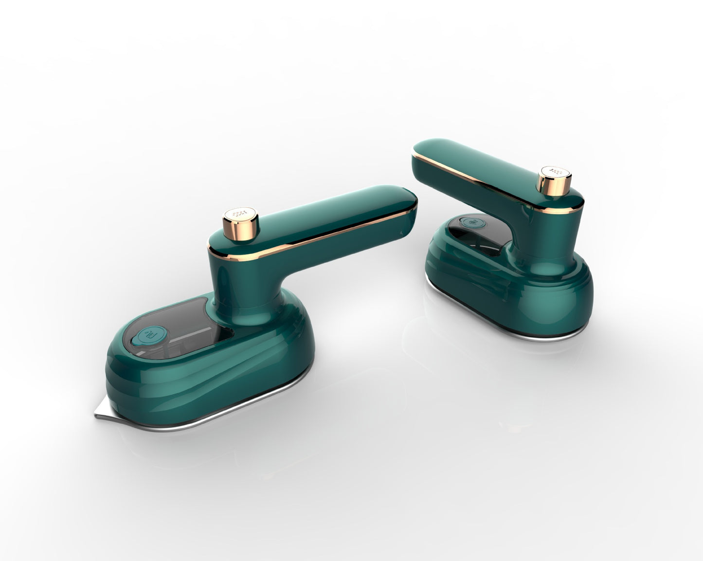 Portable Travel Steam Iron Green
